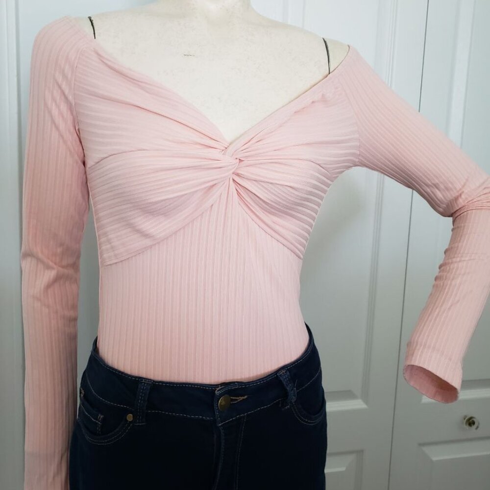 Pink Bodysuit  Longsleeve